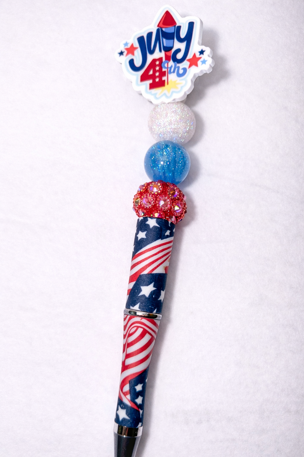 Patriotic July 4th pen