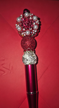 Royal Crown Pearl & Crystal Pen