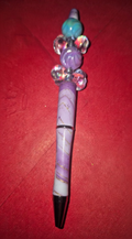 Purple Marble Pen