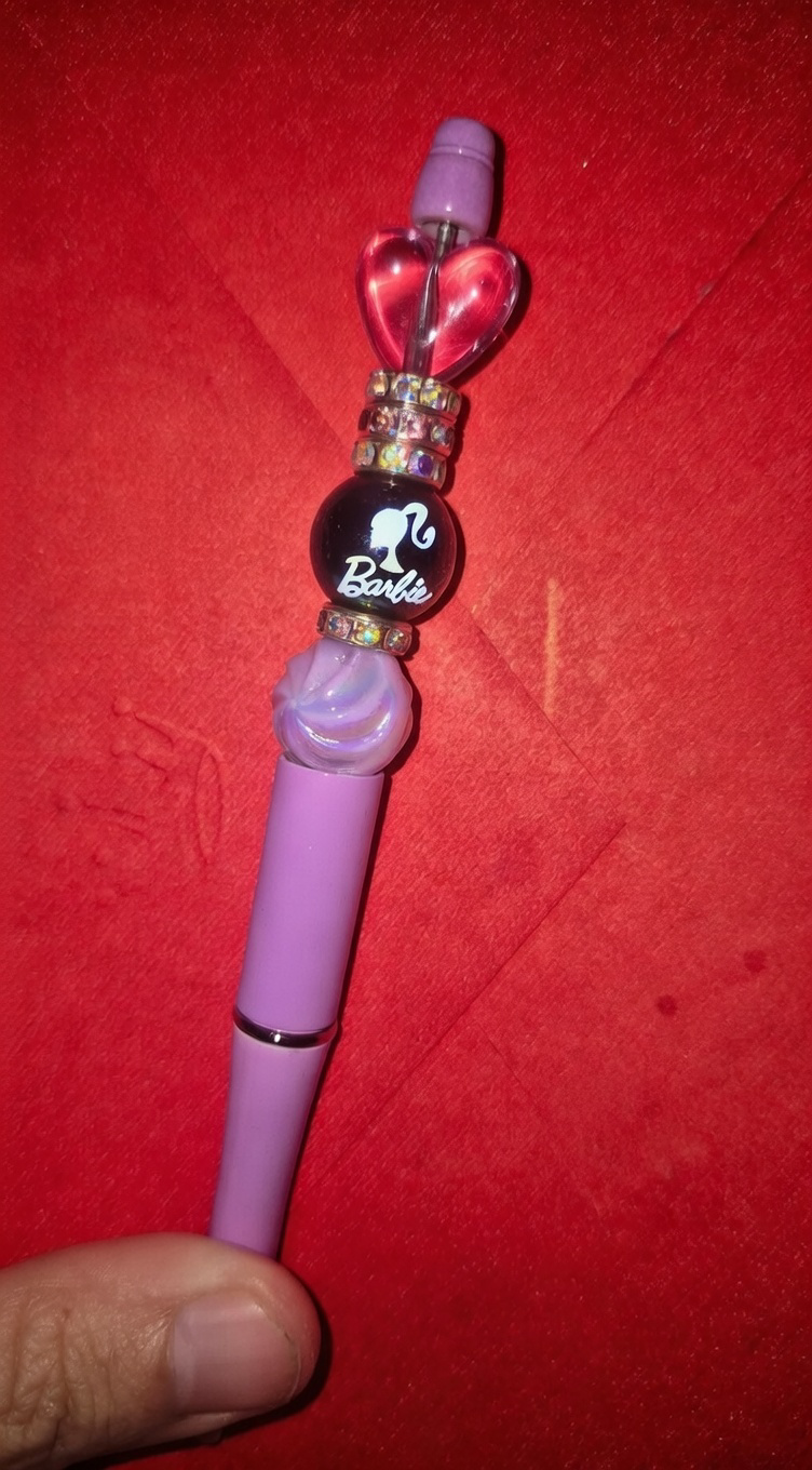 Barbie Heart Charm Pen