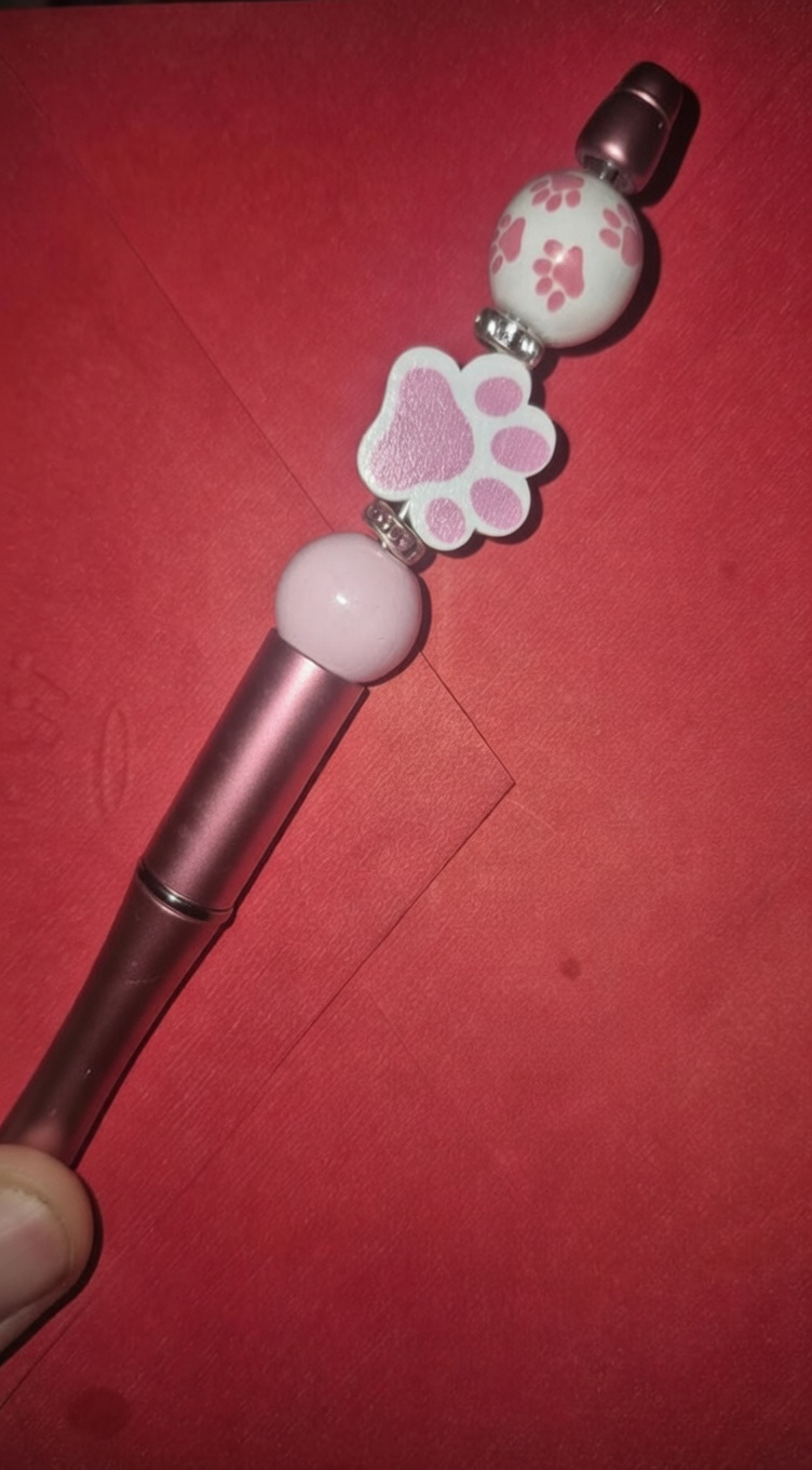 Paw Print Charm Pen