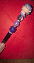 Purple Swirl Character Pen