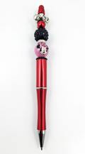 Minnie Mouse Red Sparkle Pen