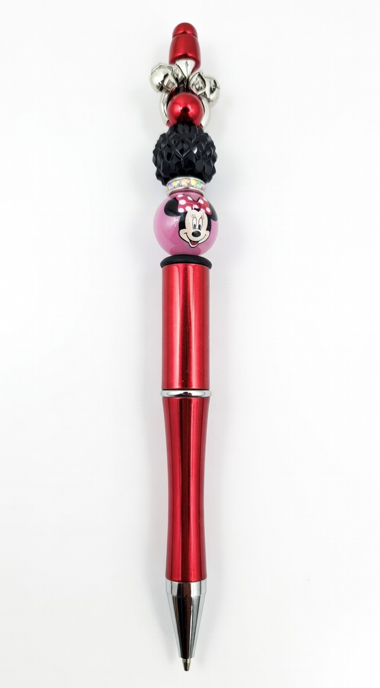 Minnie Mouse Red Sparkle Pen