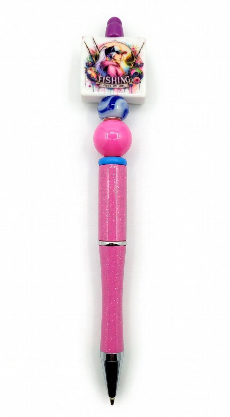 Glam Fishing Charm Pen