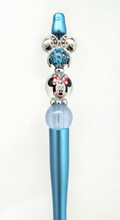 Minnie Mouse Blue Sparkle Pen