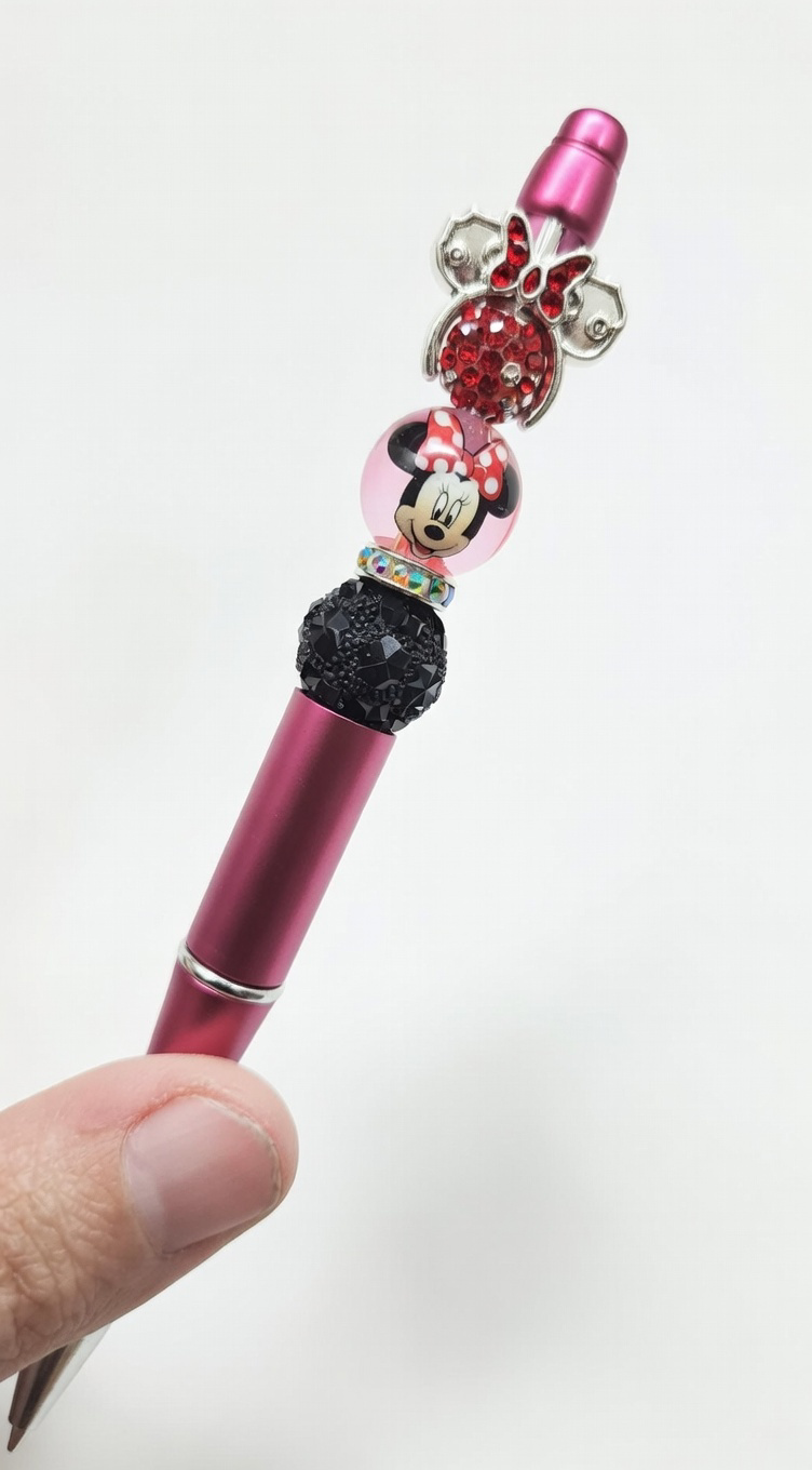 Minnie Mouse Turtle Bling Pen