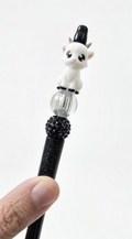 White Goat Sparkle Pen