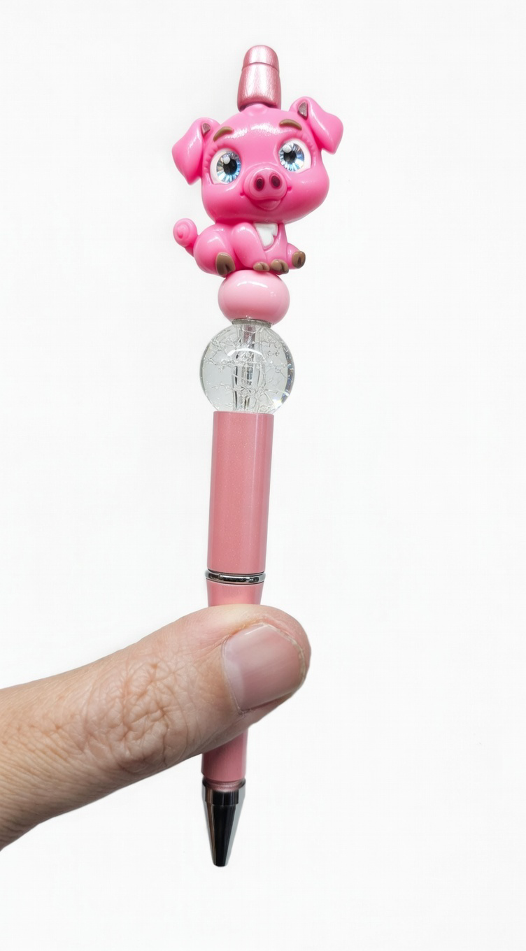 Cute Pig Charm Pen