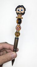 Bearded Character Charm Pen