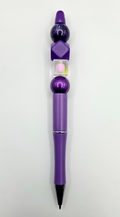 Purple Glitter Sparkle Pen
