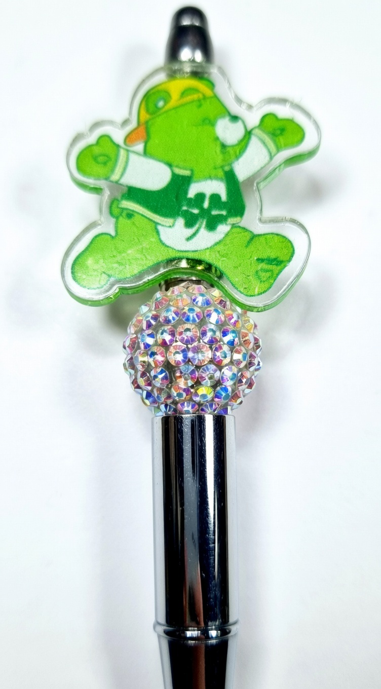 Good Luck Bear Sparkle Pen