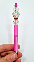 Pink Iridescent Sparkle Pen